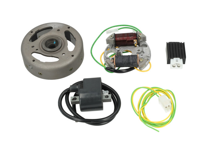 Ignition model Bosch left turning 12V 43W electronic CDI with flywheel and voltage regulator NTS product