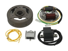 Ontsteking model Bosch linksdraaiend 12V 43W elektronisch CDI met vliegwiel en spanningsregelaar NTS Ontsteking model Bosch linksdraaiend 12V 43W elektronisch CDI met vliegwiel en spanningsregelaar NTS