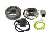 Ignition model Bosch left turning 6V 33W electronic CDI with flywheel and voltage regulator NTS