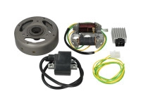 Ignition model Bosch left turning 6V 33W electronic CDI with flywheel and voltage regulator NTS