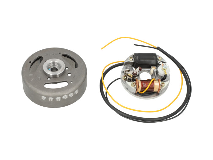 Ontsteking compleet met vliegwiel 6V 17W Sachs 502 / 504 NTS