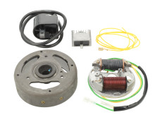 Ontsteking model Bosch rechtsdraaiend 6V 33W elektronisch CDI met vliegwiel en spanningsregelaar NTS