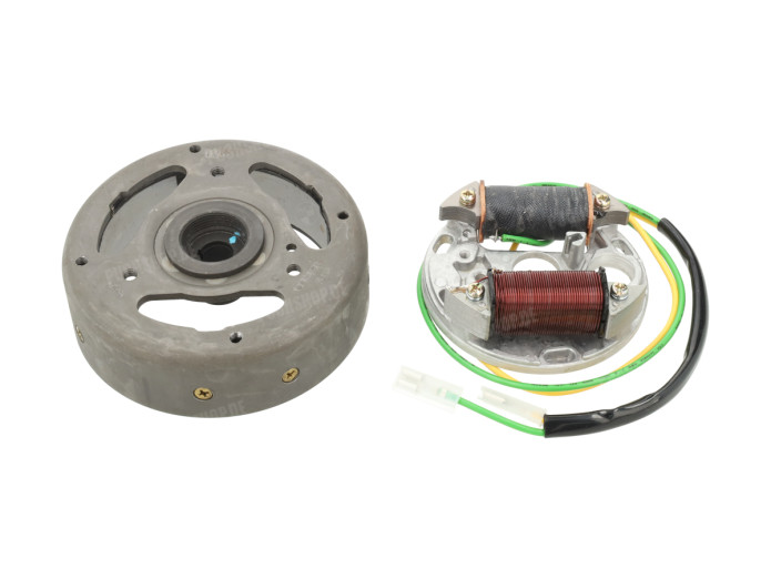 Ignition model Bosch right turning 6V 33W electronic CDI with flywheel and voltage regulator NTS