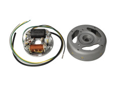 Ontsteking model Bosch linksdraaiend 6V 15 / 5W met remlicht Puch MV / VS / DS etc.