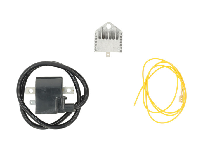 Ontsteking model Bosch links / rechtsdraaiend 6V 33W Jlo / Victoria / NSU / RMW elektronisch CDI met vliegwiel en spanningsregelaar NTS