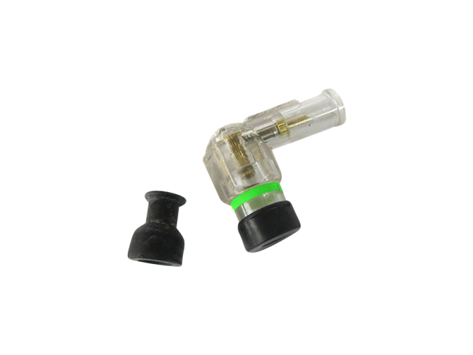 Spark plug cap transparent product