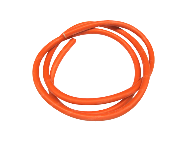 Spark plug cable 7mm thick orange 1