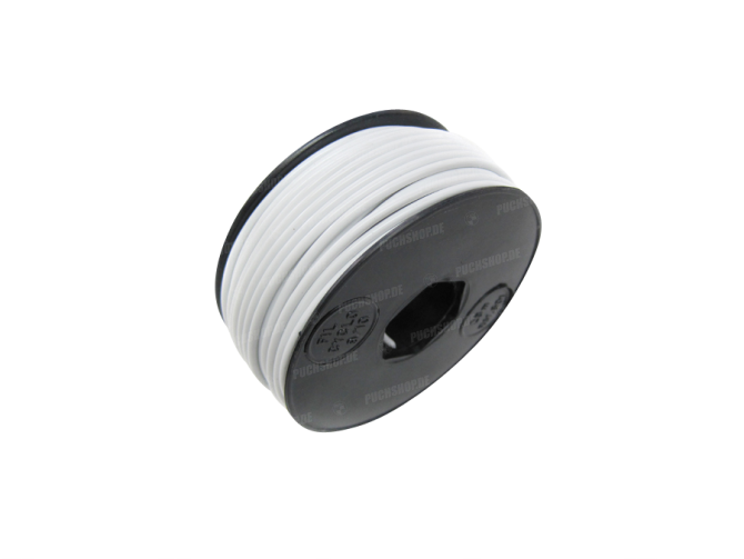 Electric cable wire white (per meter) 1