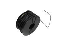 Electric cable wire black (per meter)