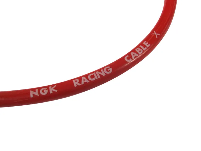 Zündkerzenkabel Rot NGK CR-4 Racing mit Zündkerzenstecker product