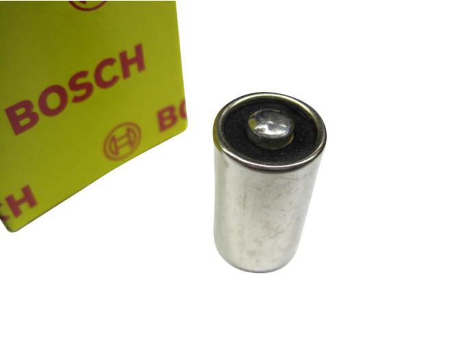 Capacitor with soldered connection Bosch long product