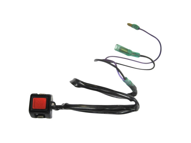 Switch engine kill button with harness product