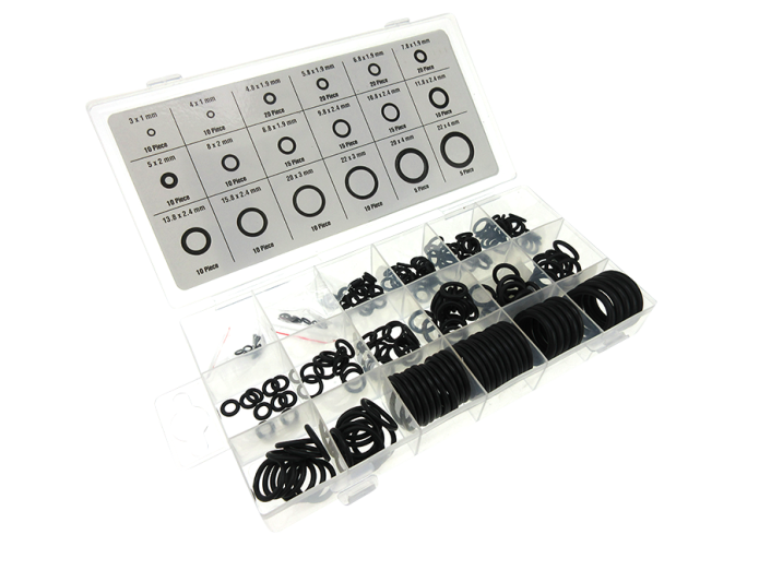 O-ring assortiment set 225-delig