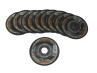 Angle grinder cutting disc 115x1mm (10 pieces) 2