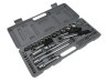 Socket tool set 52-pieces 1/4 + 1/2 inch