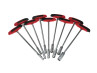 Socket tool set 9-pieces T-handle in box 