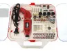 Multi tool with accessories complete in case 164-pieces thumb extra
