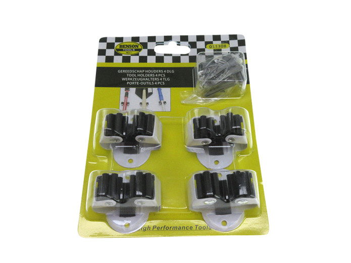 Tool holders 4-pieces
