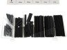 Electric cable heatshrink assortment black 127-pieces 2