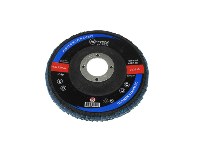 Angle grinder flap disc 115mm K 80 product