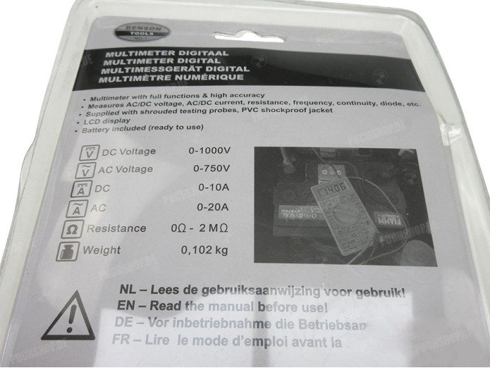 Multimeter Digital AC / DC