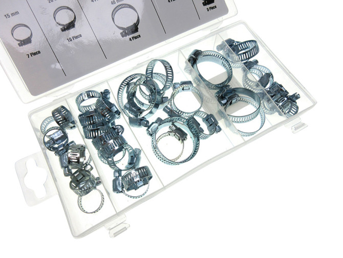 Hose clamp assortment 40-pieces Benson Tools product