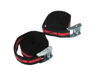 Ratchet tie down set 2x 2,5 meter