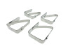 Tablecloth clip 4-pieces stainless steel Tablecloth clip 4-pieces stainless steel