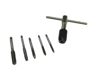 Tap t-wrench tool set 6-pieces
