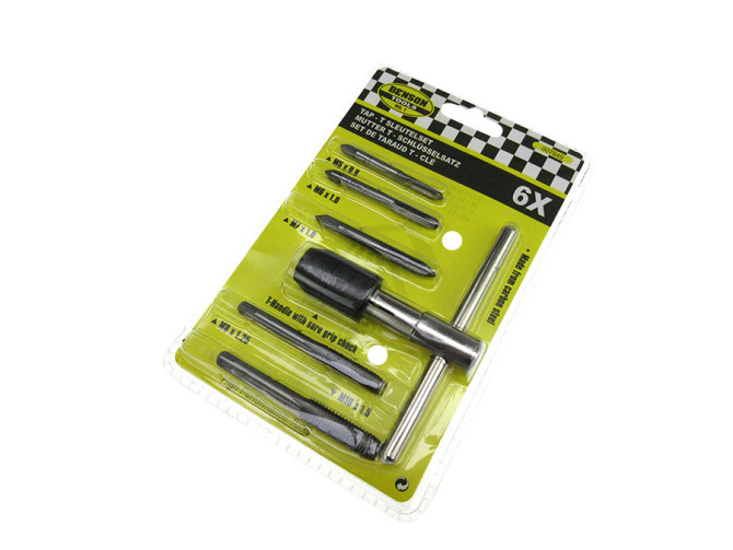 Tap t-sleutel set 6-delig product