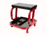 Workshop stool with storage on wheels thumb extra