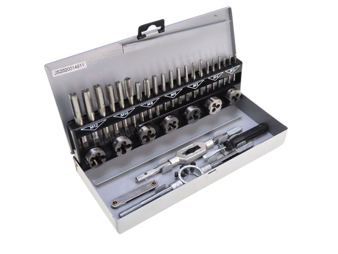 Threading tool set 32-pieces Mannesmann A-quality main