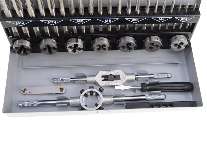 Threading tool set 32-pieces Mannesmann A-quality
