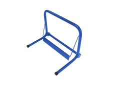 Papierrolle / Powder Tuch halter Metall Blau