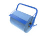Paper roll / powder cloth holder metal blue