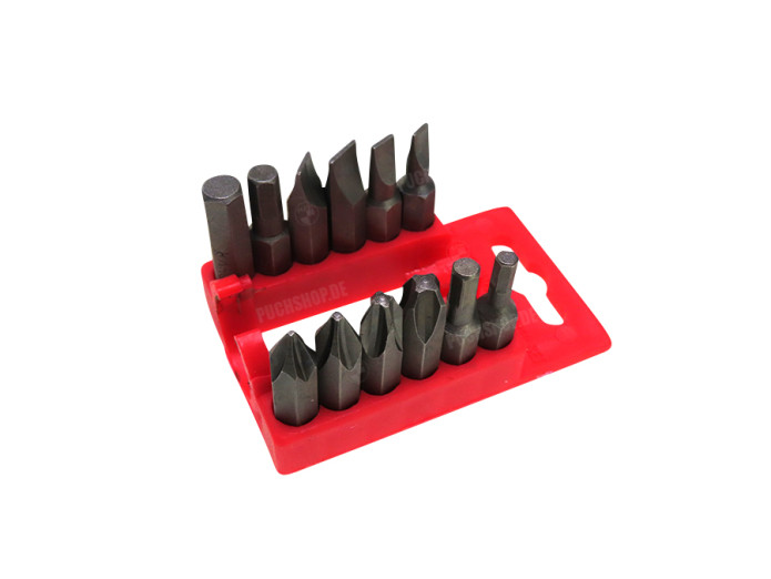 Impact screwdriver soft grip 12-pieces