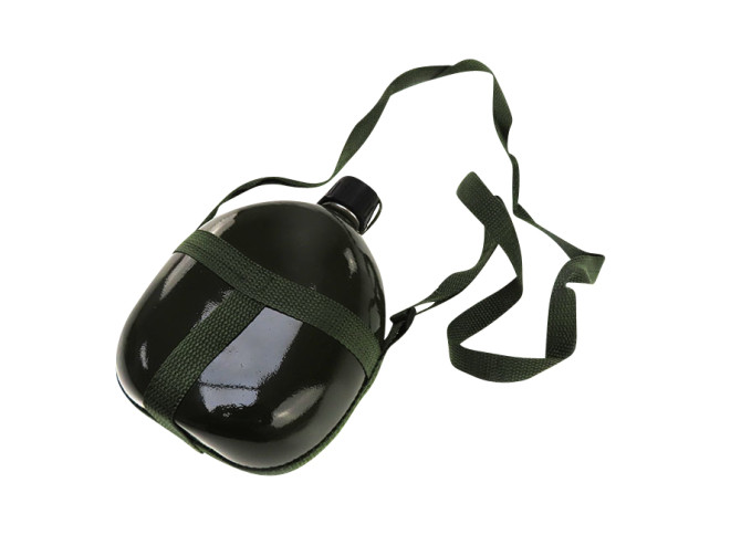 Field bottle 1.7 litre army green with carrying strap product