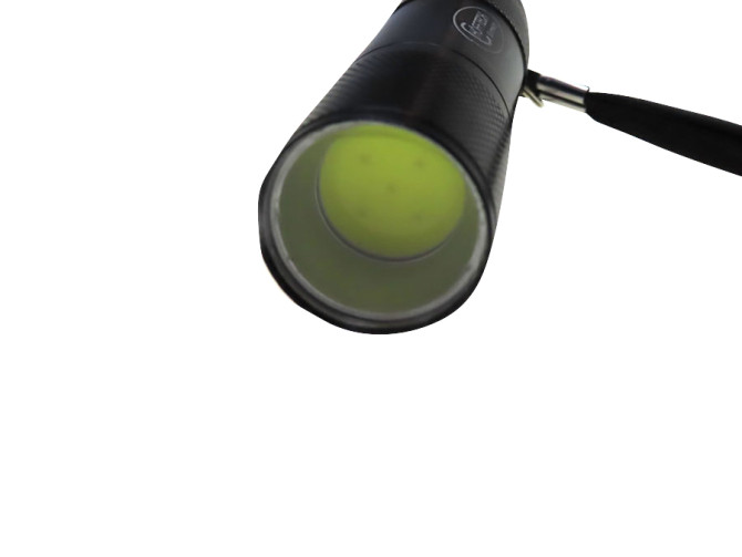 Flashlight LED COB 1 watt black small product