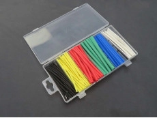 Electric cable heatshrink assortment 6 colors 100-pieces