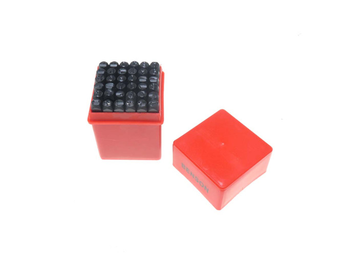 Pinion letters and numbers 5mm 36-pieces product
