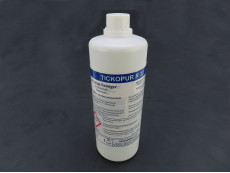 Ultrasonic cleaner cleaning fluid Tickopur R33 1 liter