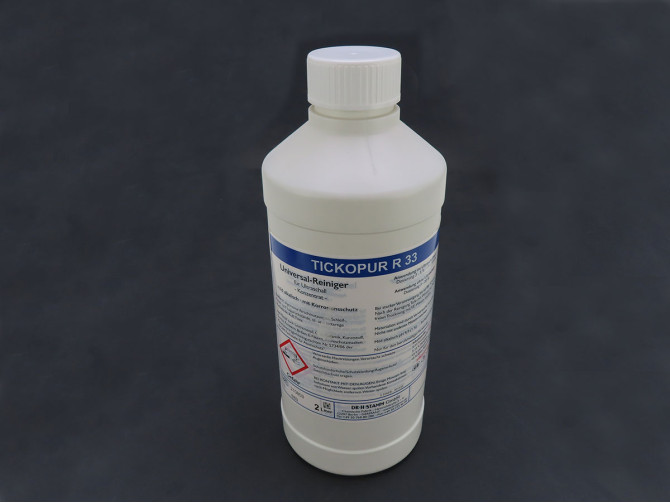 Ultrasonic cleaner cleaning fluid Tickopur R33 2L product