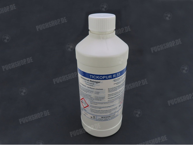 Ultrasonic cleaner cleaning fluid Tickopur R33 2L main