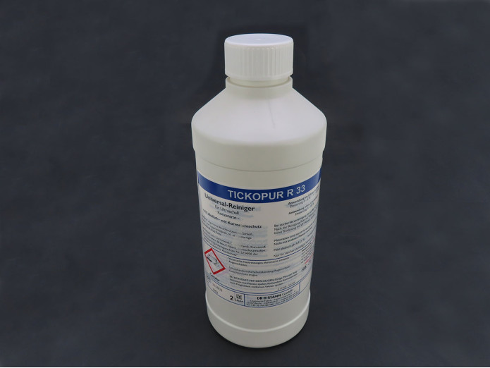 Ultrasonic-Reiniger Reinigungsflüssigkeit Tickopur R33 2 Liter