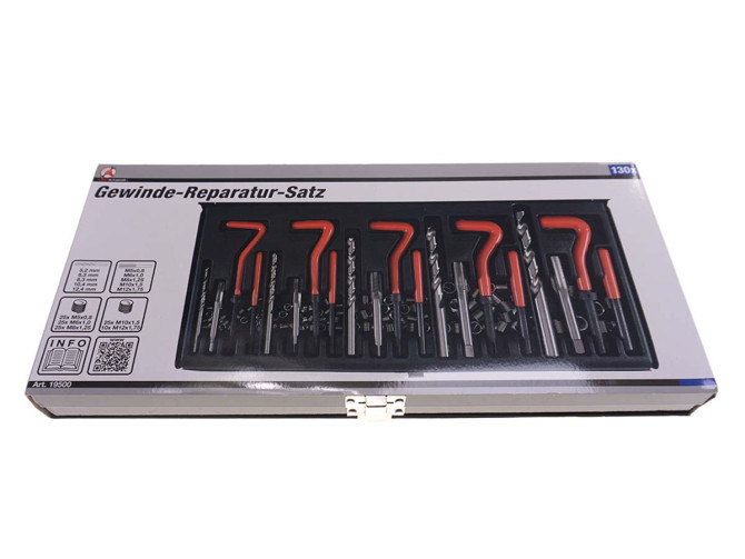 Helicoil reparatieset M5-M6-M8-M10-M12 BGS Technic  product