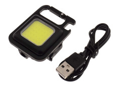 Schlüsselanhänger Taschenlampe LED / USB