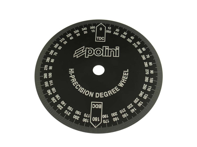 Degree plate adjustment tool for pre-ignition timing Polini with adapters product