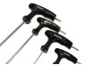 Allen key set 2-6mm T-handle 6-pieces thumb extra