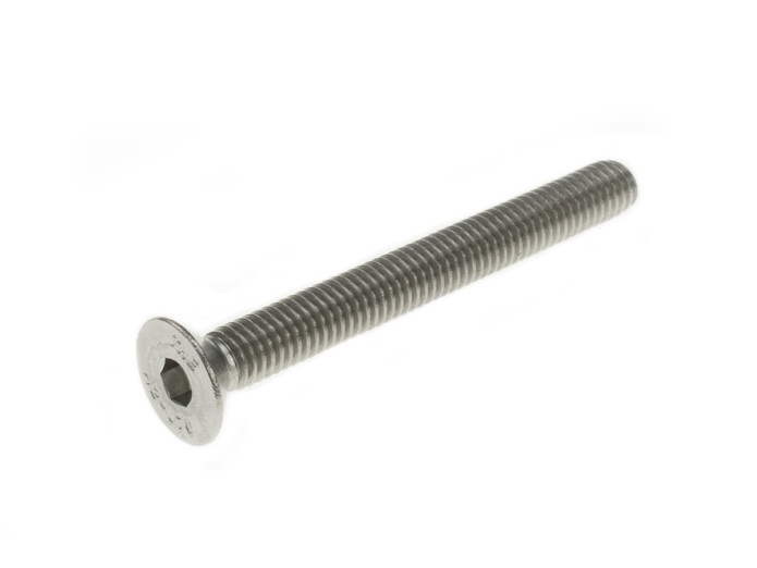 Hexagon socket head M6x55 countersunk stainless steel 