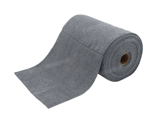 Mikrofasertuch Grau soft 30x30cm auf Rolle - 75 Stück main